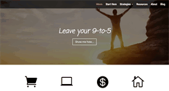 Desktop Screenshot of leaveyour9to5.com